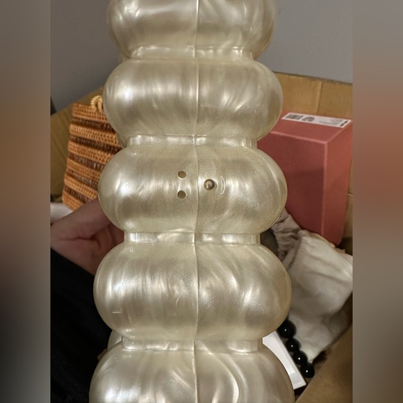 Cult Gaia The Bubble Acrylic Clutch Bag “missing lock” - Picture 3 of 8